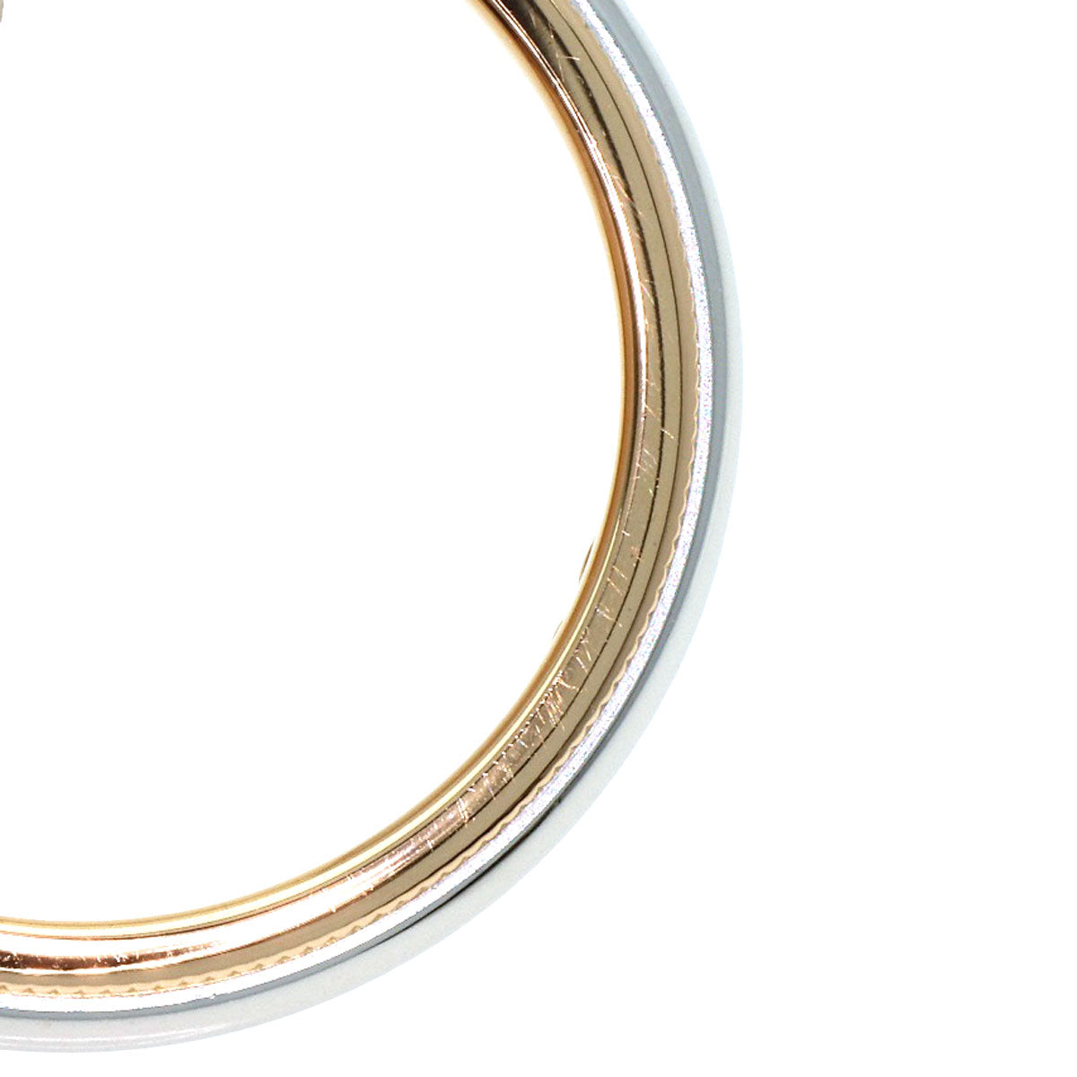 TIFFANY&Co. Milgrain Ring Platinum PT950 18K Pink GoldLadies [Used]