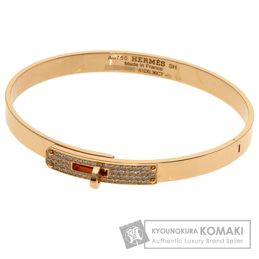 エルメス ケリー ダイヤモンド PM SHサイズ ブレスレット K18ピンクゴールド レディース 【中古】【HERMES】