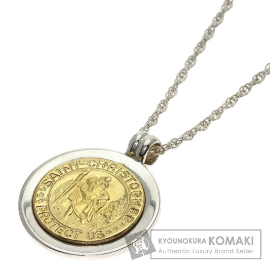 TIFFANY&Co. St. Christopher Necklace K18 Yellow Gold SVLadies [Used]