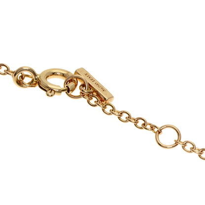 TIFFANY&Co. T TWO Circle Shell Diamond Bracelet K18 Pink Gold Ladies [Used]