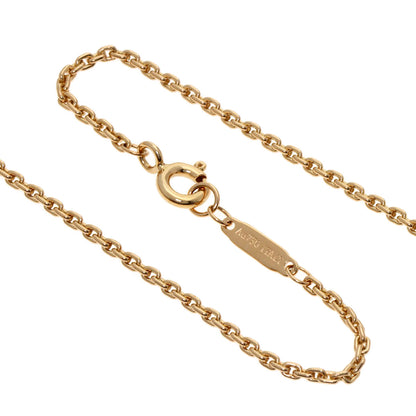 TIFFANY&Co. Hardware Thin Link Necklace K18 Pink Gold Ladies [Used]
