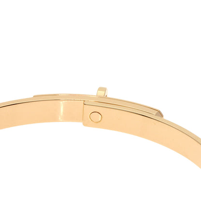 HERMES Kelly Bracelet PM Diamond H110013B 00SH Bracelet K18 Pink Gold Ladies [Used]