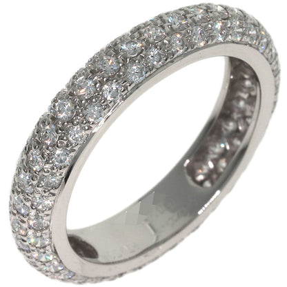 CARTIER Full eternity pavé diamond ring #49 Ring Platinum PT950 Ladies [Used]