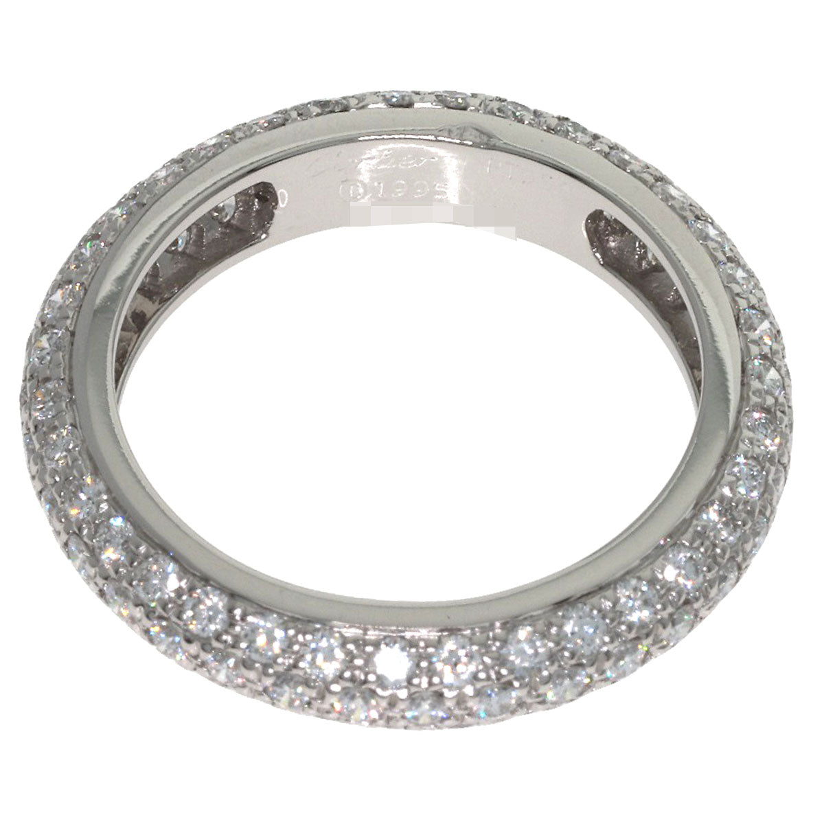 CARTIER Full eternity pavé diamond ring #49 Ring Platinum PT950 Ladies [Used]