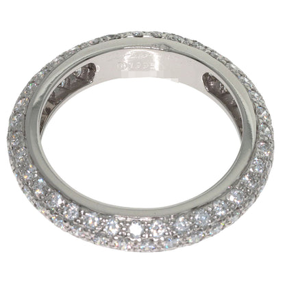 CARTIER Full eternity pavé diamond ring #49 Ring Platinum PT950 Ladies [Used]