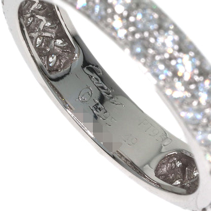 CARTIER Full eternity pavé diamond ring #49 Ring Platinum PT950 Ladies [Used]