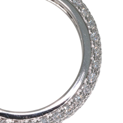 CARTIER Full eternity pavé diamond ring #49 Ring Platinum PT950 Ladies [Used]