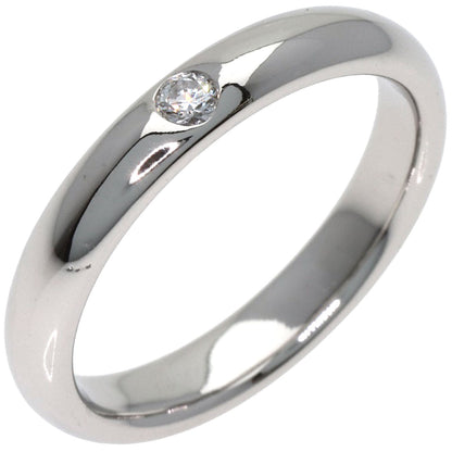 HARRY WINSTON Round Cut 1P Diamond Ring Platinum PT950 Ladies [Used]