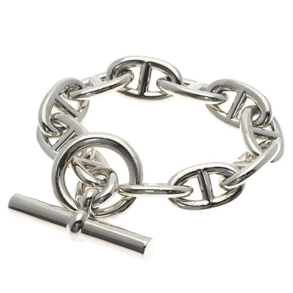 HERMES Shane Dunkle TGM 11 frames Bracelet Silver Ladies [Used]