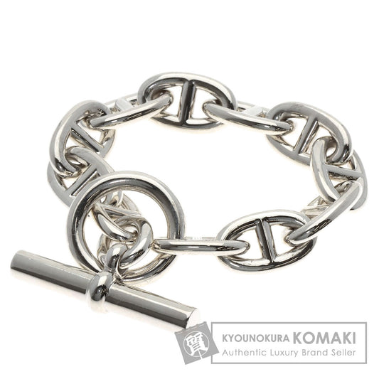 HERMES Shane Dunkle TGM 11 frames Bracelet Silver Ladies [Used]