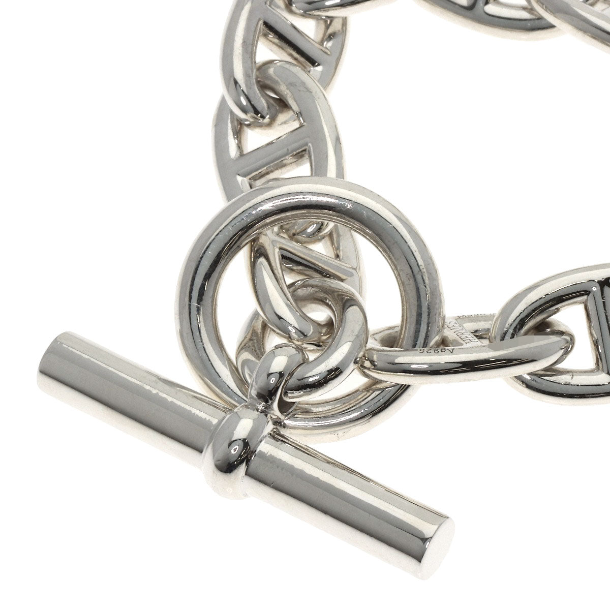 HERMES Shane Dunkle TGM 11 frames Bracelet Silver Ladies [Used]