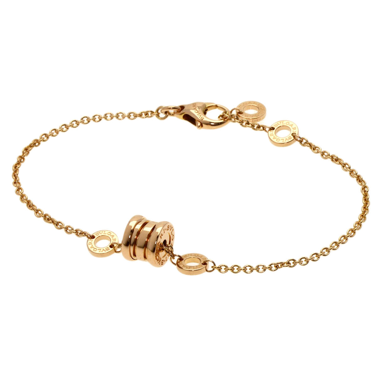 BVLGARI B.zero1 Bracelet K18 Pink Gold Ladies [Used]