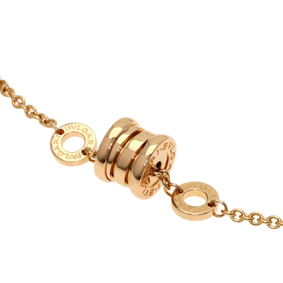 BVLGARI B.zero1 Bracelet K18 Pink Gold Ladies [Used]