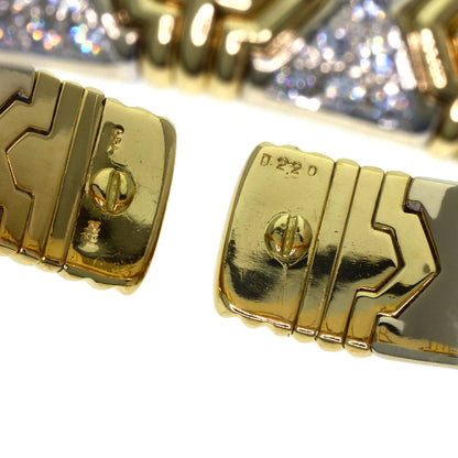 2.2ct Diamond bangle Bracelet 18K 750 54.2g　Ladies