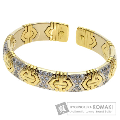 2.2ct Diamond bangle Bracelet 18K 750 54.2g　Ladies