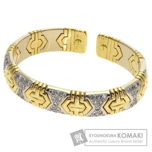 2.2ct Diamond bangle Bracelet 18K 750 54.2g　Ladies