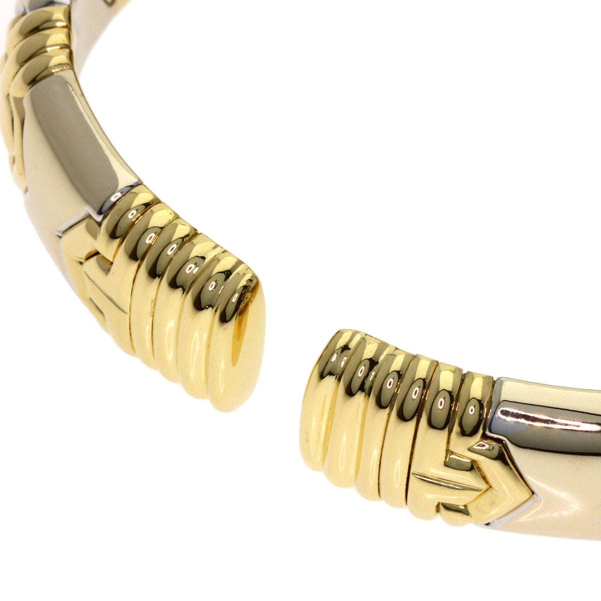 2.2ct Diamond bangle Bracelet 18K 750 54.2g　Ladies