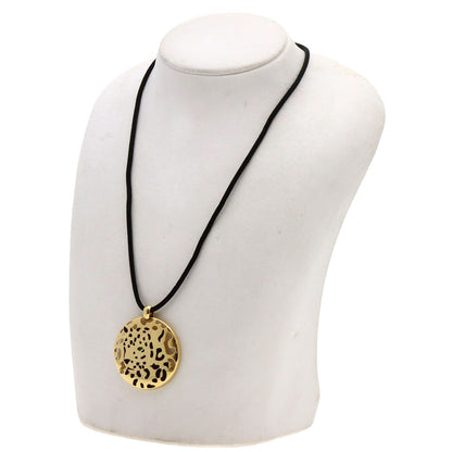 CARTIER PANTHERE Pelage Tsavorite Necklace K18 Yellow Gold Ladies [Used]