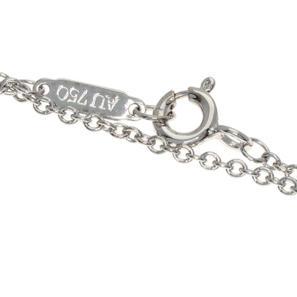 TIFFANY&Co. T TWO Diamond Bracelet K18 White Gold Ladies [Used]
