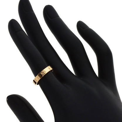 CARTIER Mini love ring # 48 Ring K18 Pink Gold Ladies [Used]