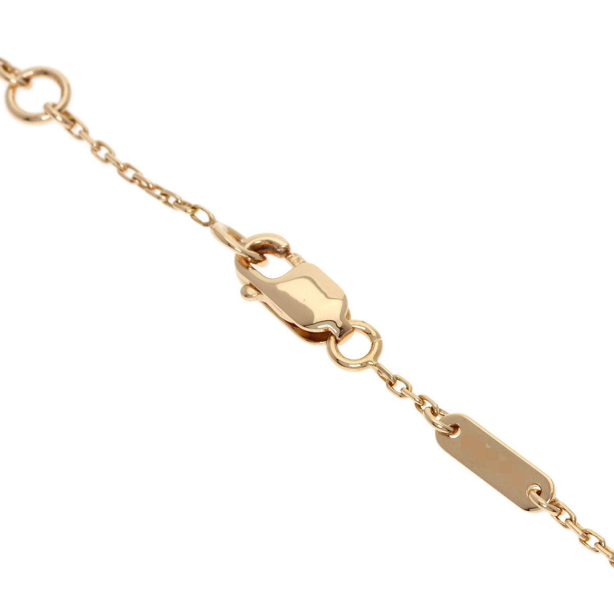Van Cleef & Arpels Sweetheart Carnelian Bracelet K18 Pink Gold Ladies [Used]