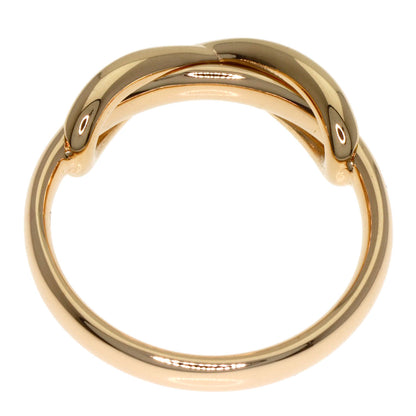 TIFFANY&Co. Infinity Ring K18 Pink Gold Ladies [Used]