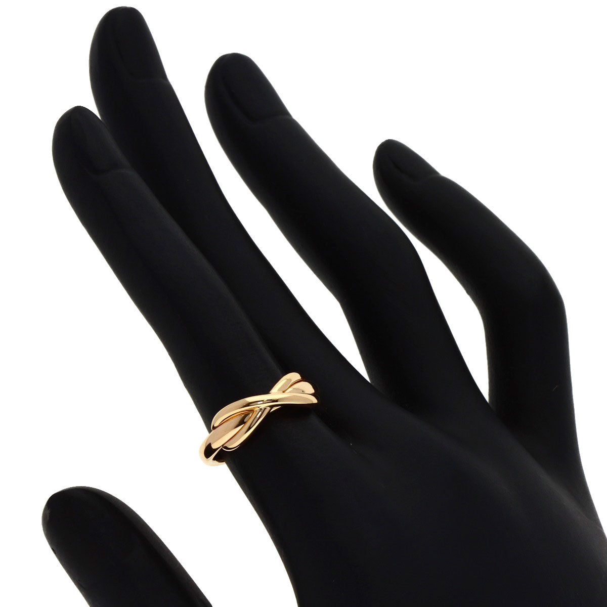 TIFFANY&Co. Infinity Ring K18 Pink Gold Ladies [Used]