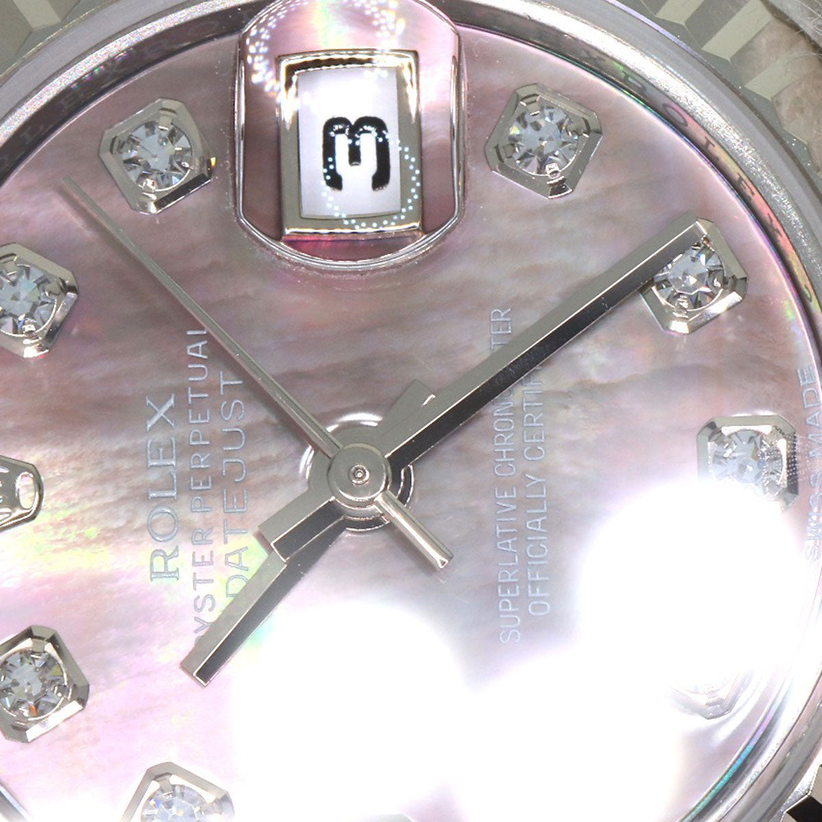 ROLEX DATEJUST 10P Diamond Watches 179174NG Stainless Steel/Stainless Steel Ladies