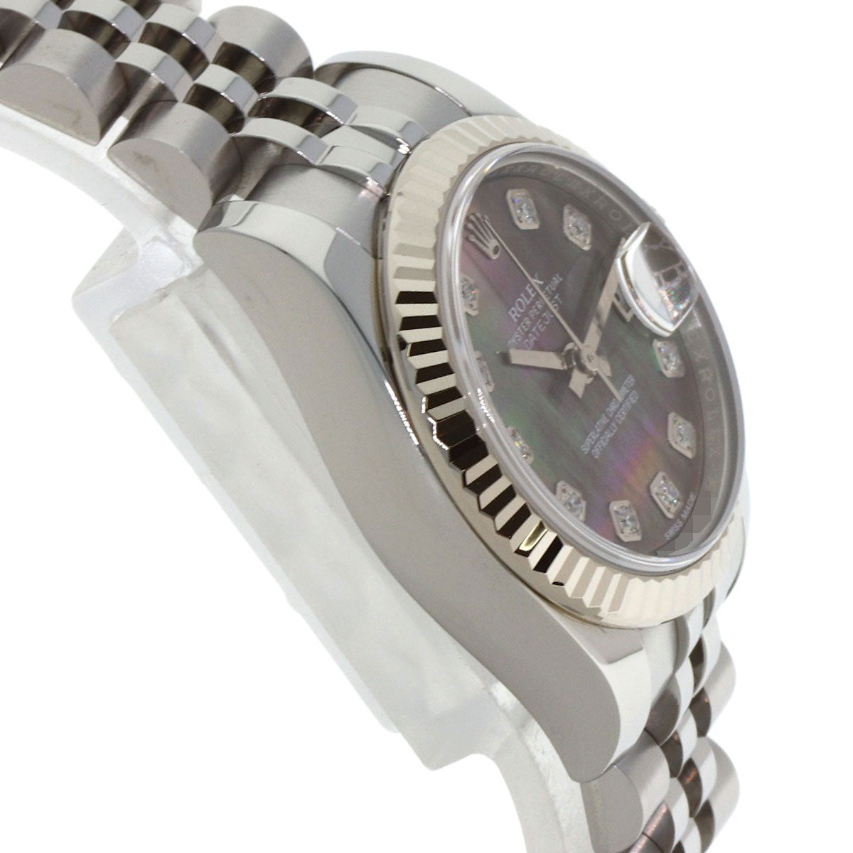 ROLEX DATEJUST 10P Diamond Watches 179174NG Stainless Steel/Stainless Steel Ladies