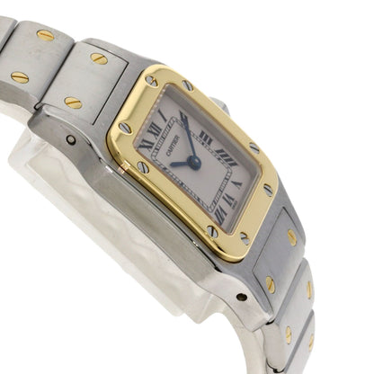 CARTIER Santos Galve SM Watches W20012C4 Stainless Steel/SSxK18YG Ladies