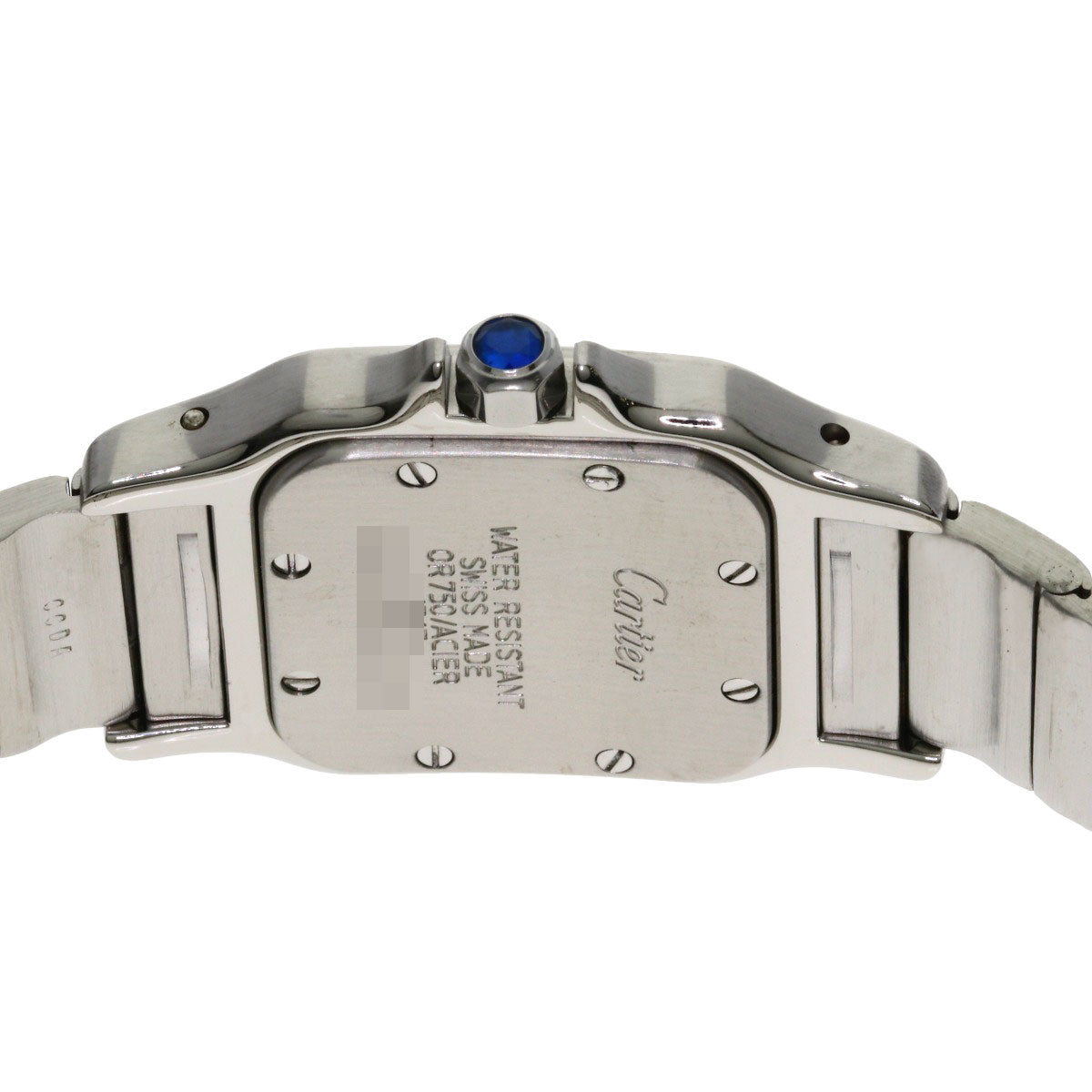 CARTIER Santos Galve SM Watches W20012C4 Stainless Steel/SSxK18YG Ladies