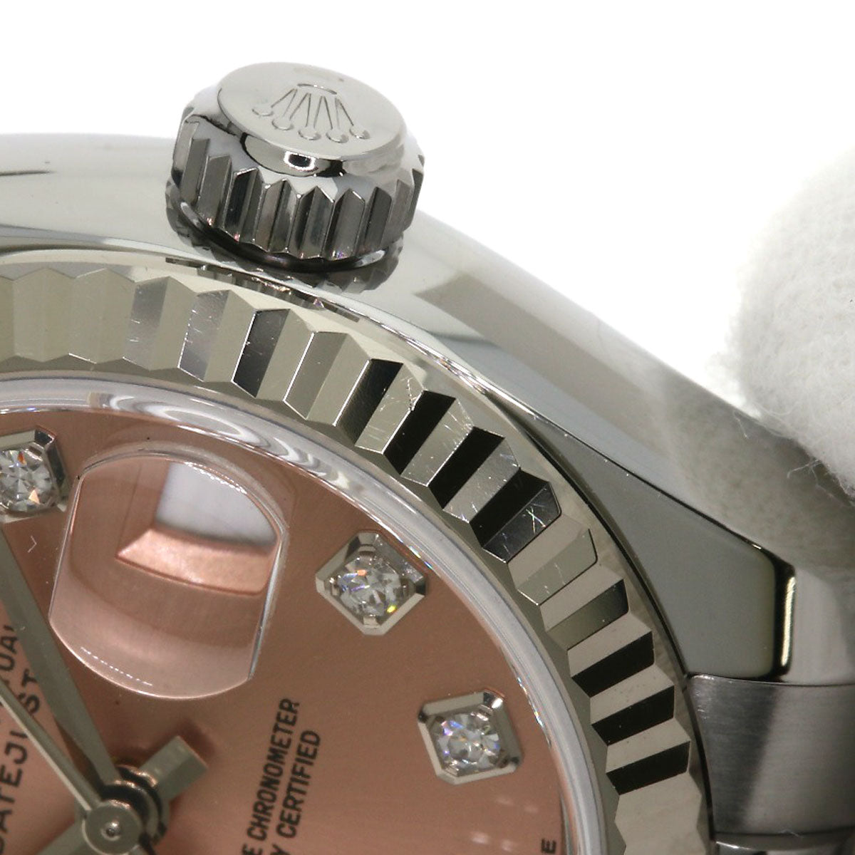 ROLEX DATEJUST 10P Diamond Watches 179174G Stainless Steel/Stainless Steel Ladies