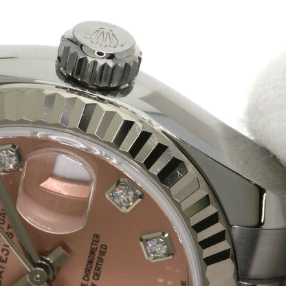 ROLEX DATEJUST 10P Diamond Watches 179174G Stainless Steel/Stainless Steel Ladies