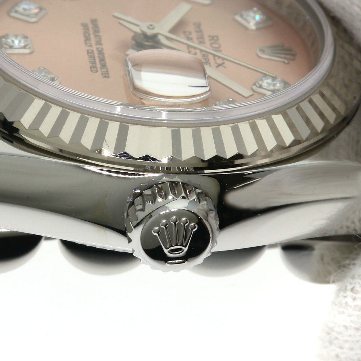 ROLEX DATEJUST 10P Diamond Watches 179174G Stainless Steel/Stainless Steel Ladies