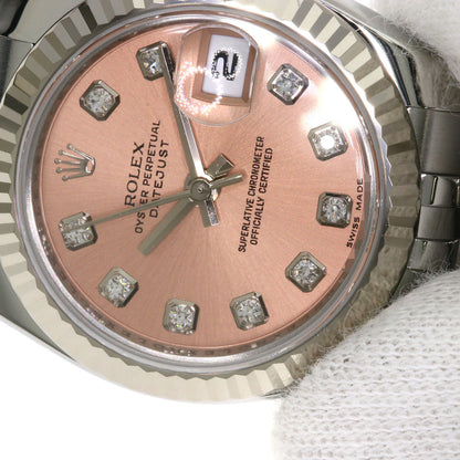 ROLEX DATEJUST 10P Diamond Watches 179174G Stainless Steel/Stainless Steel Ladies