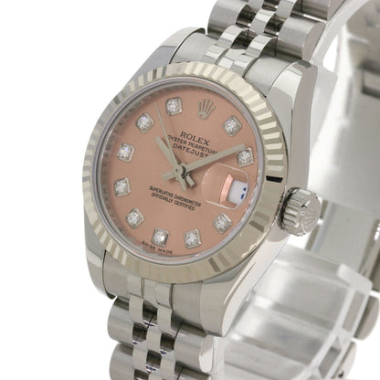 ROLEX DATEJUST 10P Diamond Watches 179174G Stainless Steel/Stainless Steel Ladies