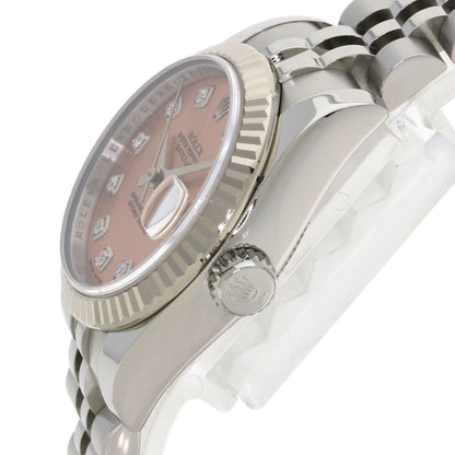 ROLEX DATEJUST 10P Diamond Watches 179174G Stainless Steel/Stainless Steel Ladies