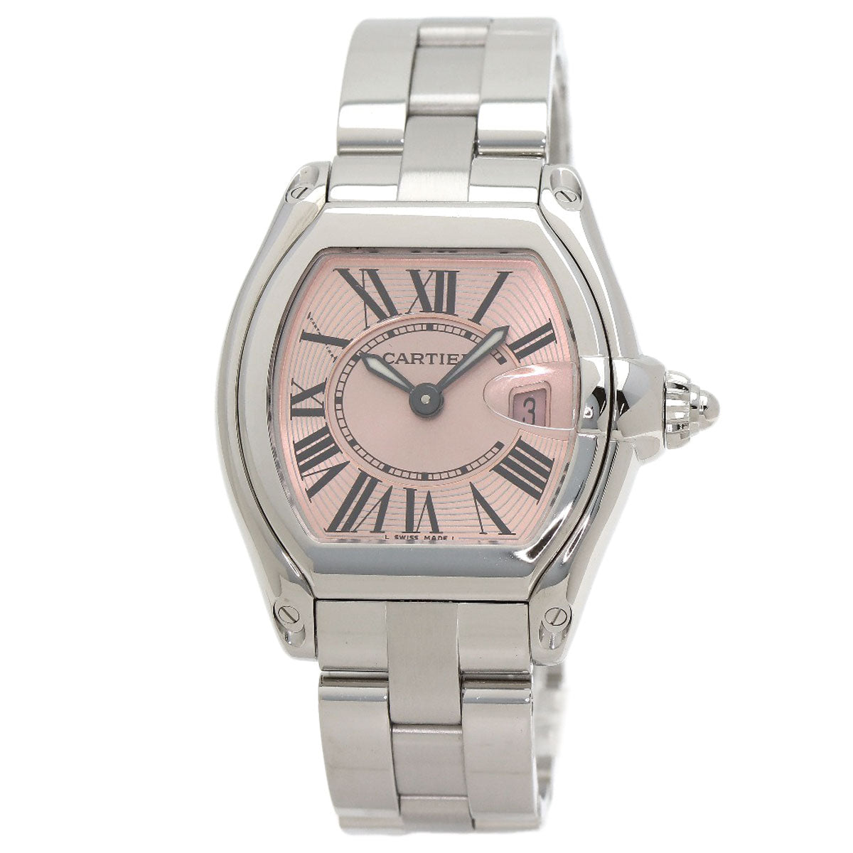 CARTIER Roadster Watches W62017V3 Stainless Steel/Stainless Steel Ladies