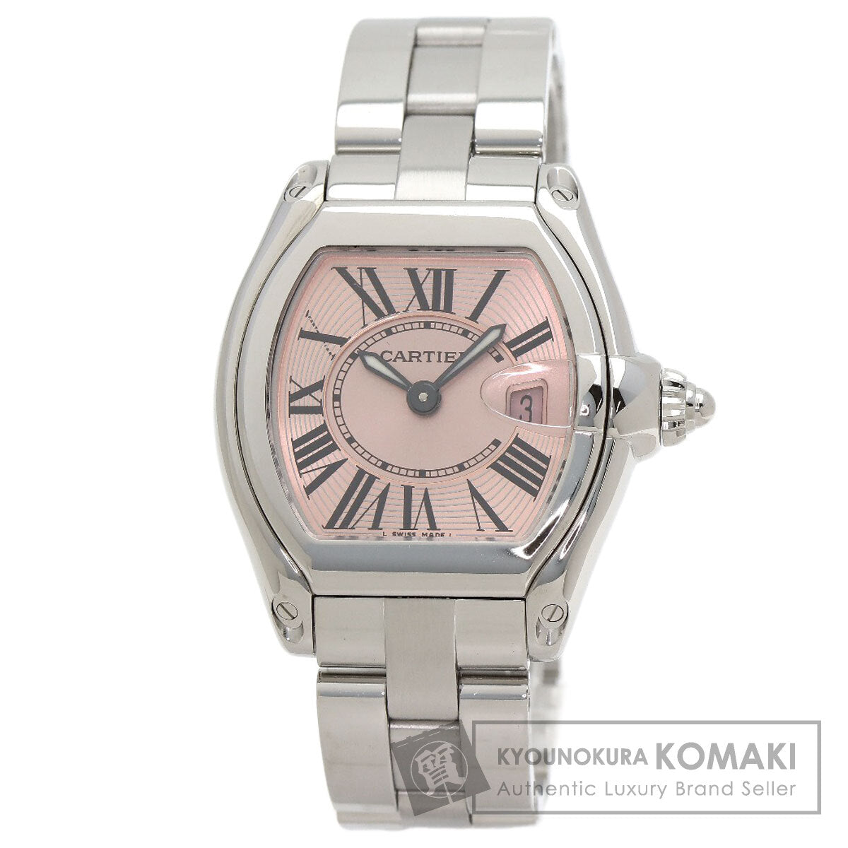 CARTIER Roadster Watches W62017V3 Stainless Steel/Stainless Steel Ladies