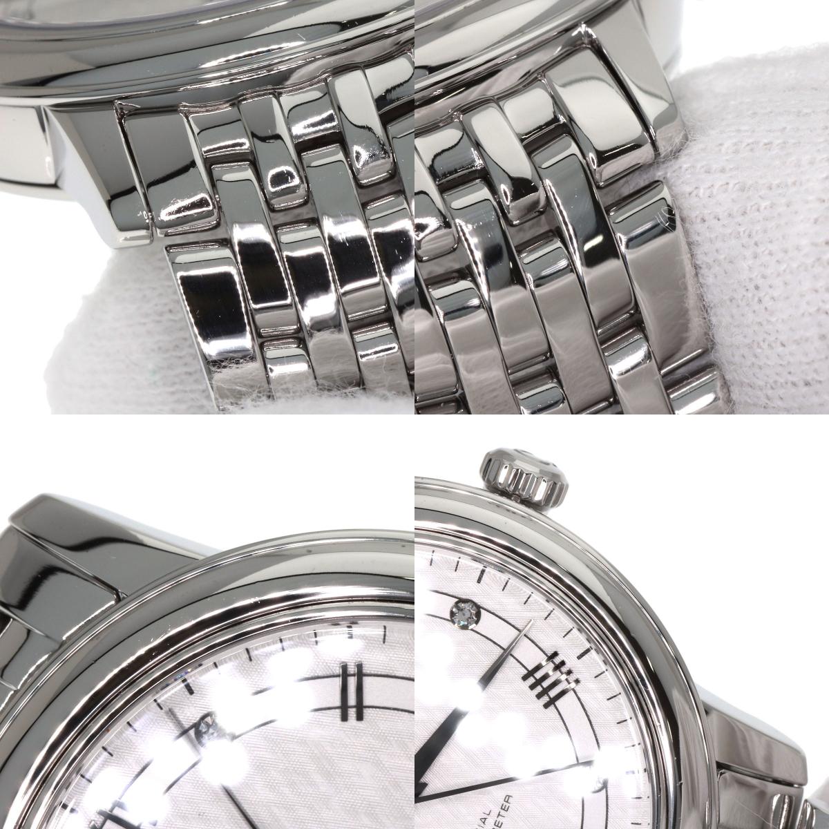 OMEGA De Ville Prestige 6P Diamond Watches 424.10.33.20.52.002 Stainless Steel/Stainless Steel Ladies