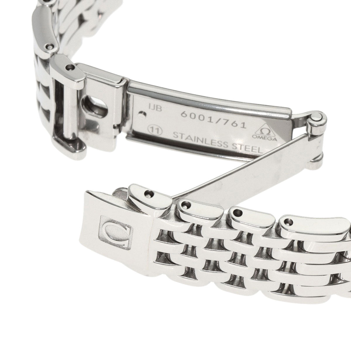 OMEGA De Ville Prestige 6P Diamond Watches 424.10.33.20.52.002 Stainless Steel/Stainless Steel Ladies
