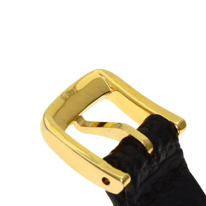 OMEGA De Ville Watches K18 Yellow Gold/Leather Ladies