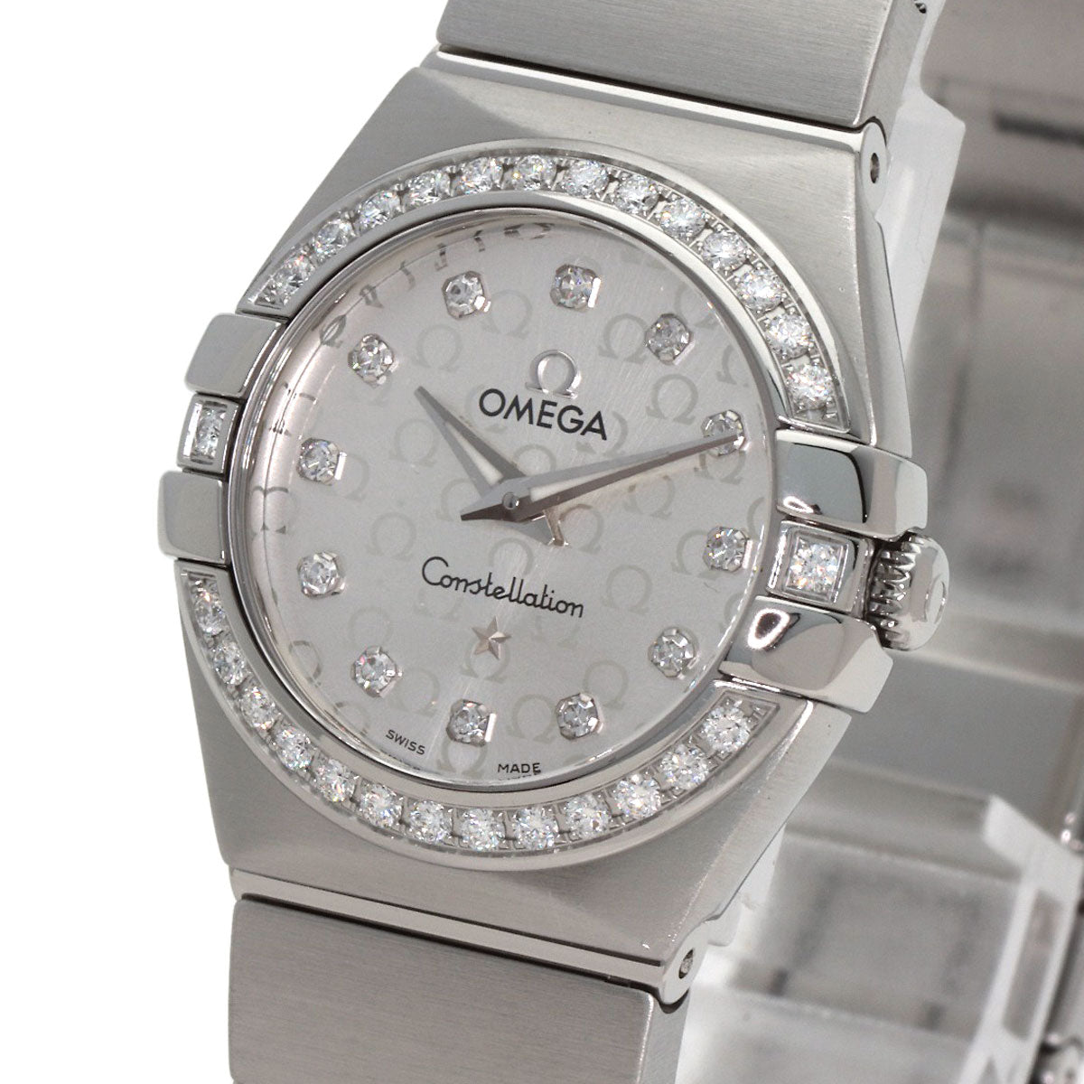 OMEGA Constellation 0.9" Brushed Watches 123.15.24.60.52.001 Stainless Steel/Stainless Steel Ladies