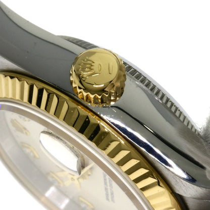 ROLEX DATEJUST 10P Diamond Watches 69173G Stainless Steel/SSxK18YG Ladies