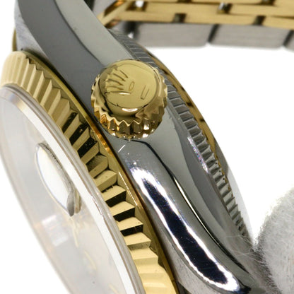 ROLEX DATEJUST 10P Diamond Watches 69173G Stainless Steel/SSxK18YG Ladies