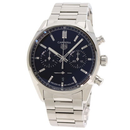 タグホイヤー CBN2010 BA0642 カレラ キャリバー ホイヤー02 腕時計 ステンレススチール/SS メンズ 【中古】【TAG HEUER】