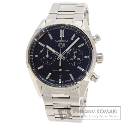 タグホイヤー CBN2010 BA0642 カレラ キャリバー ホイヤー02 腕時計 ステンレススチール/SS メンズ 【中古】【TAG HEUER】