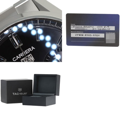 タグホイヤー CBN2010 BA0642 カレラ キャリバー ホイヤー02 腕時計 ステンレススチール/SS メンズ 【中古】【TAG HEUER】