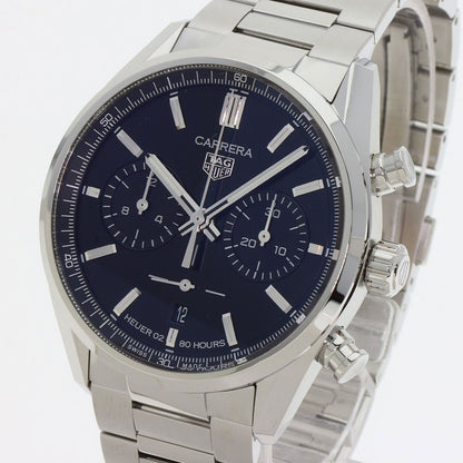 タグホイヤー CBN2010 BA0642 カレラ キャリバー ホイヤー02 腕時計 ステンレススチール/SS メンズ 【中古】【TAG HEUER】