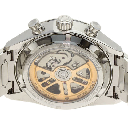 タグホイヤー CBN2010 BA0642 カレラ キャリバー ホイヤー02 腕時計 ステンレススチール/SS メンズ 【中古】【TAG HEUER】